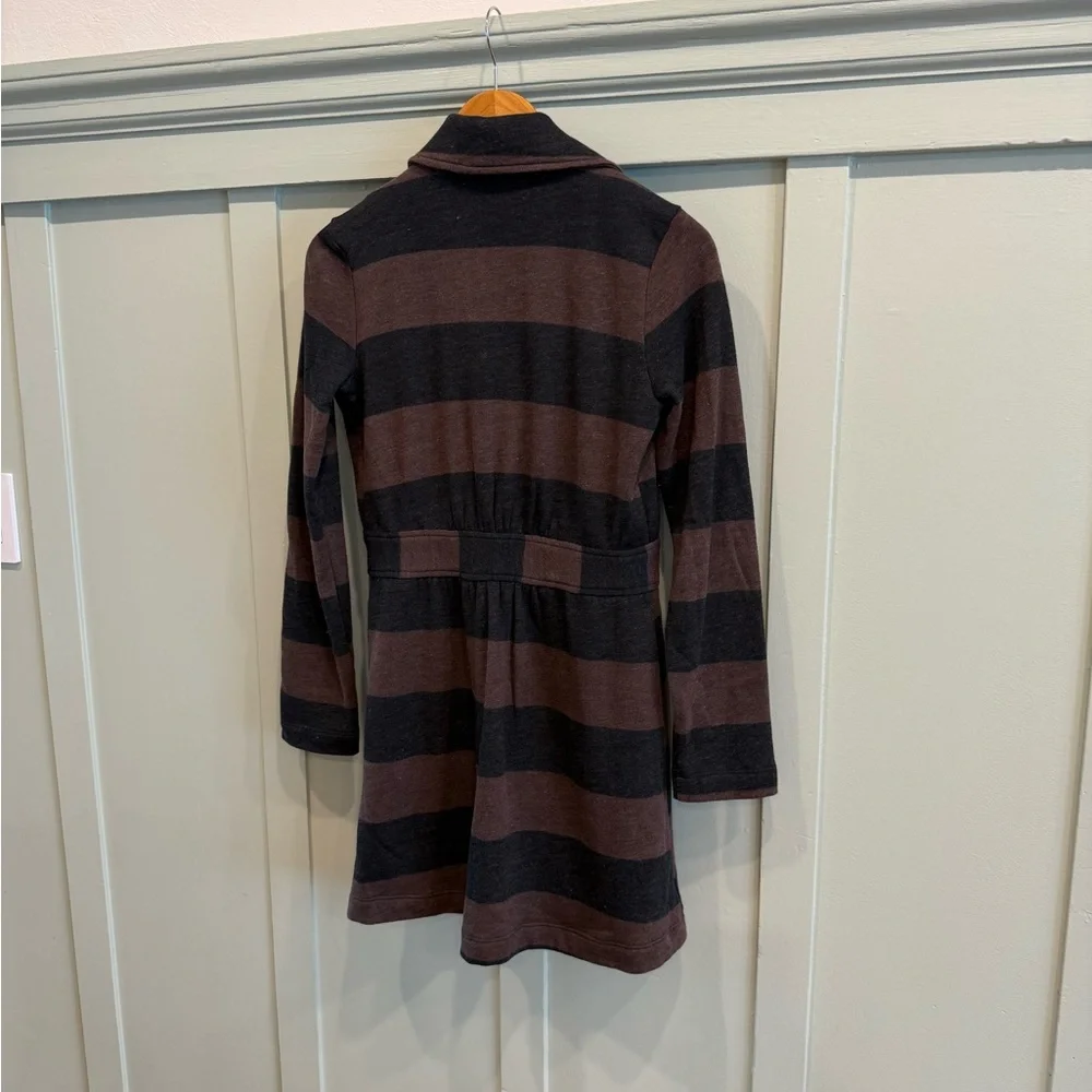 Splendid Striped Peacoat Jacket XS | Preppy Academia Whimsigoth - Picture 5 of 5